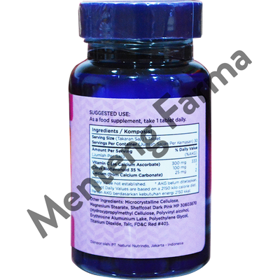 Wellness Excell C 300 Mg Isi 30 Tablet - Asupan Vitamin C - Menteng Farma