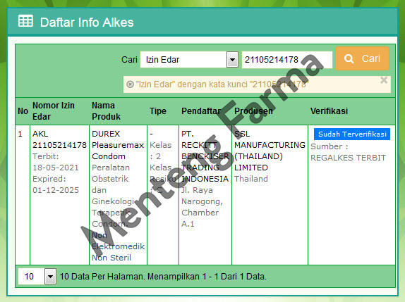 Kondom Durex Pleasuremax - Isi 3 - Menteng Farma