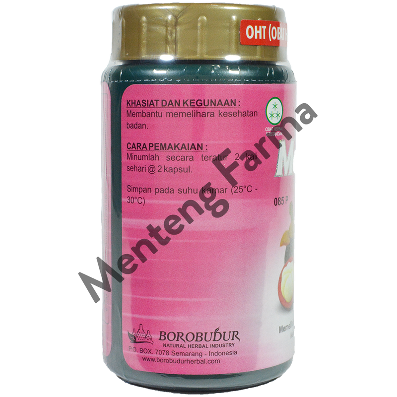 Mastin Ekstrak Kulit Manggis Isi 100 Capsules - Suplemen Kesehatan - Menteng Farma