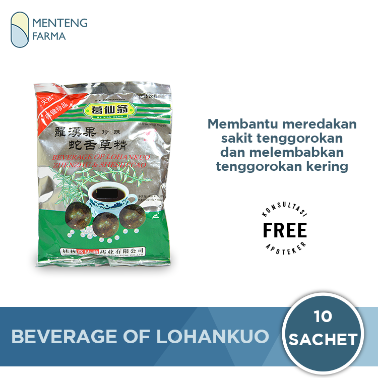 Beverage Of Lohankuo Zhenzhu & Sheshecao - Menteng Farma