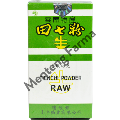 Raw Tienchi Powder - Menurunkan Kolesterol dan Tekanan Darah Tinggi - Menteng Farma