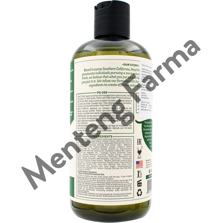 Petal Fresh Pure Shampoo Tea Tree 475 mL - Merawat Kulit Kepala dan Rambut - Menteng Farma