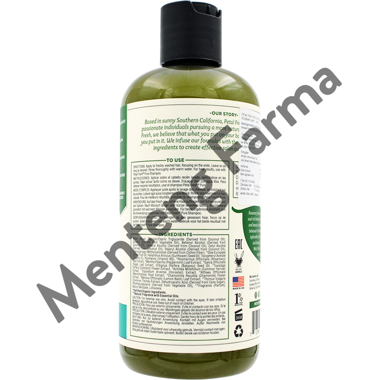 Petal Fresh Pure Conditioner Grape Seed & Olive Oil 475 mL - Menghidrasi dan Memperbaiki Rambut Rusak - Menteng Farma