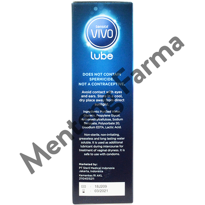 Vivo Lubricant H2O Lube - Menteng Farma