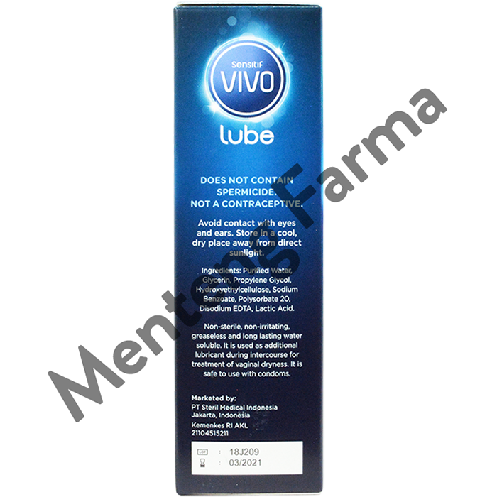 Vivo Lubricant H2O Lube - Menteng Farma