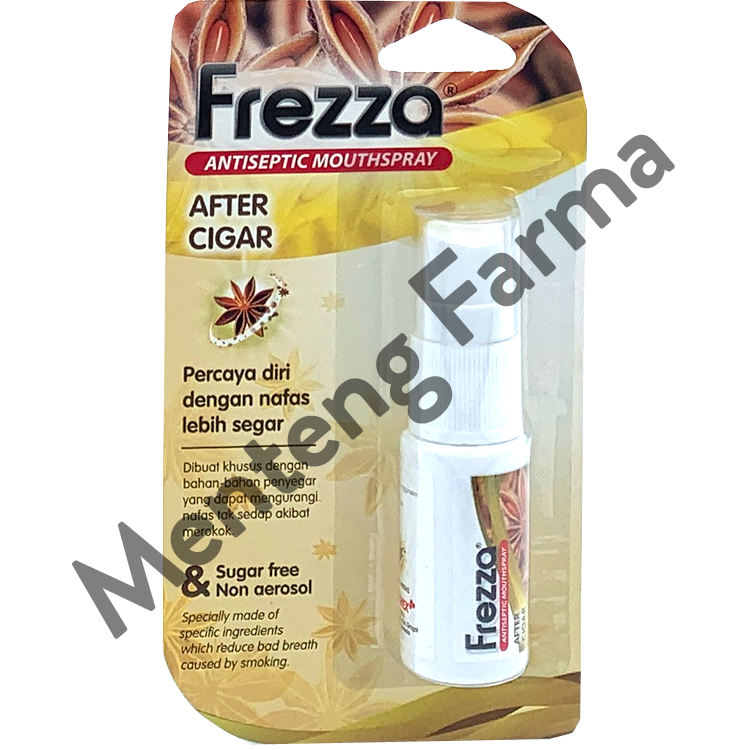 Frezza Antiseptic Mouthspray After Cigar 13mL - Menyegarkan Nafas Akibat Merokok - Menteng Farma