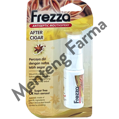 Frezza Antiseptic Mouthspray After Cigar 13mL - Menyegarkan Nafas Akibat Merokok - Menteng Farma