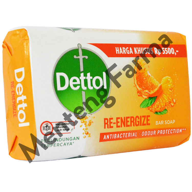 Sabun Mandi Batang Dettol Profresh Re-Energize 105 gram - Menteng Farma