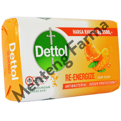 Sabun Mandi Batang Dettol Profresh Re-Energize 105 gram - Menteng Farma