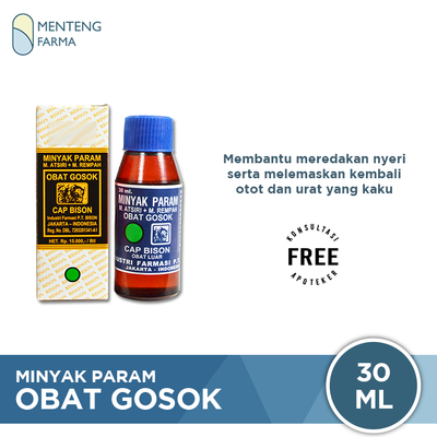 Minyak Param (Obat Gosok) 30 ml - Menteng Farma