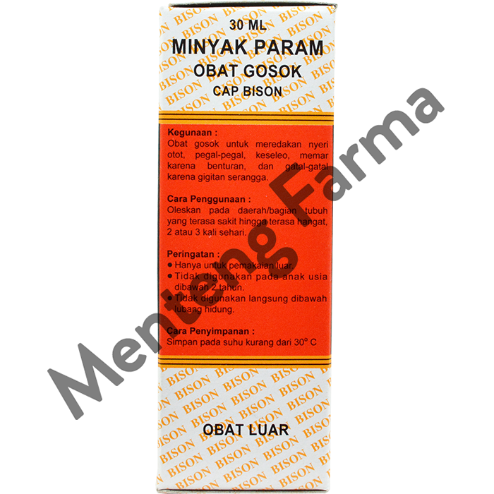 Minyak Param (Obat Gosok) 30 ml - Menteng Farma