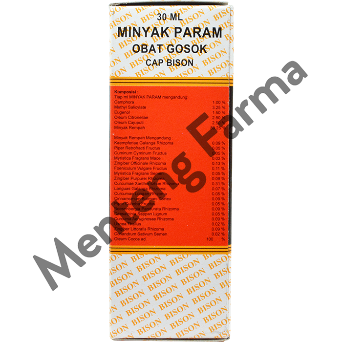 Minyak Param (Obat Gosok) 30 ml - Menteng Farma