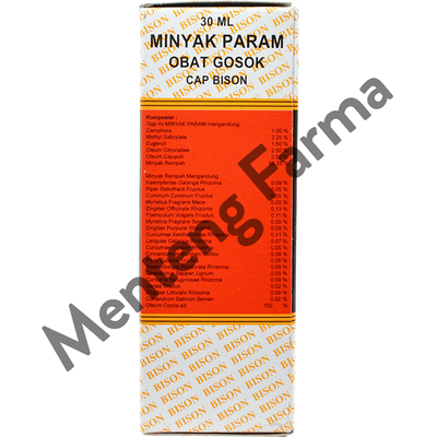 Minyak Param (Obat Gosok) 30 ml - Menteng Farma