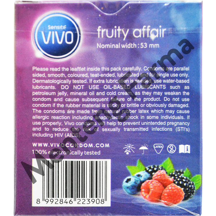 Kondom Vivo Fruity Affair - Menteng Farma