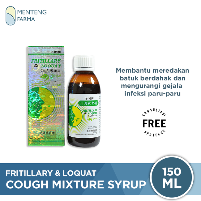 Fritillary and Loquat Cough Mixture Syrup - Menteng Farma