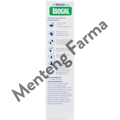 Isocal 400 Gram - Susu Tinggi Calcium Protein Zinc Vitamin - Menteng Farma