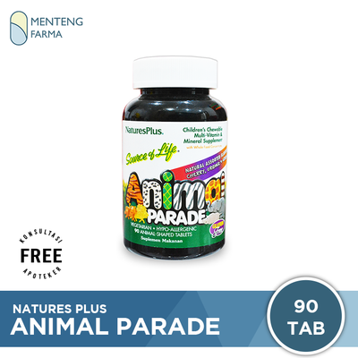 Natures Plus Animal Parade Multivitamin & Mineral 90 Tablet - Menteng Farma