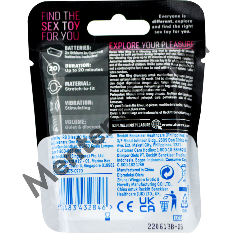 Durex Play Vibrations Ring Apotek Durex Play Vibrations Ring Apotek