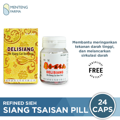 Refined Sieh Siang Tsaisan Pill (Delisiang) - Menteng Farma