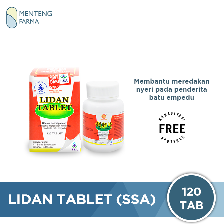 Lidan Tablets - Obat Herbal Batu Empedu – Apotek