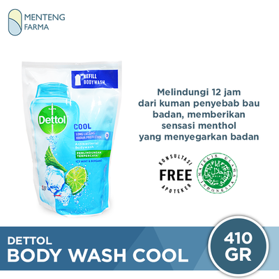 Sabun Mandi Cair Dettol ProFresh - Cool (410 Gram) - Menteng Farma