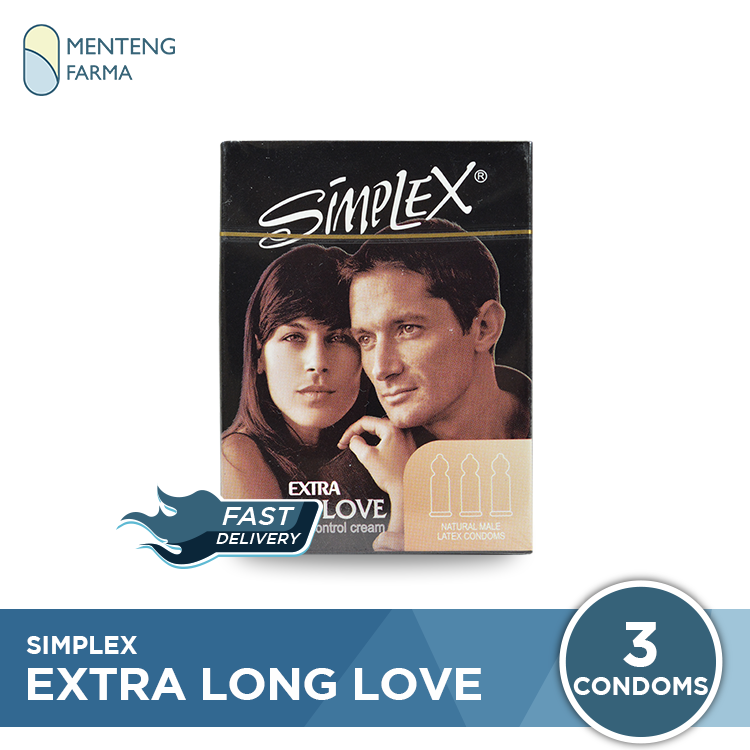 Kondom Simplex Extra Long Love - Menteng Farma
