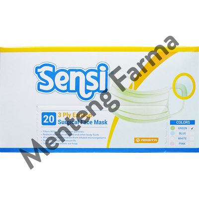 Sensi Mask Earloop Dus Isi 20 Masker - Menteng Farma