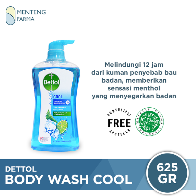 Sabun Mandi Cair Dettol ProFresh - Cool (625 Gram) - Menteng Farma