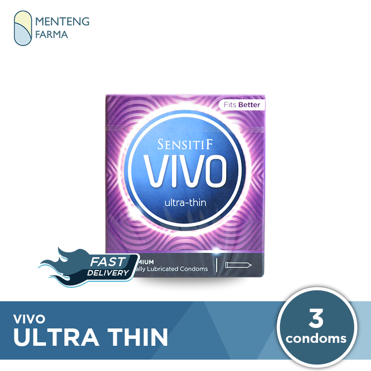 Kondom Vivo Ultra Thin - Menteng Farma