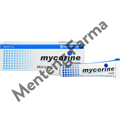 Mycorine Cream 5 Gr - Salep Gatal Jamur, Panu, Kurap, Kutu Air - Menteng Farma