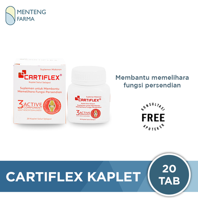 Cartiflex - Suplemen Kesehatan Sendi - Menteng Farma