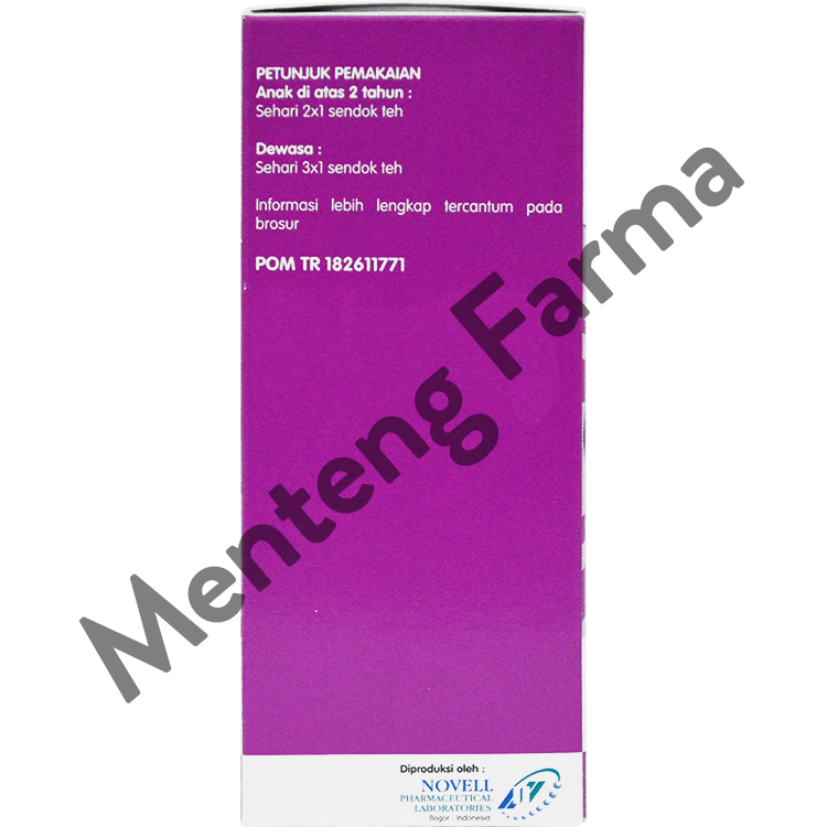 Egoji Sirup Rasa Anggur 50 mL - Suplemen Daya Tahan Tubuh Anak - Menteng Farma