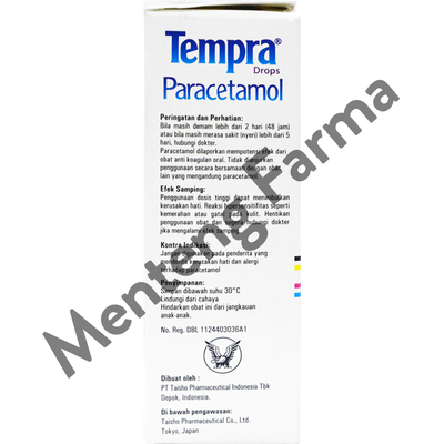 Tempra Drops 15 mL - Pereda Demam dan Nyeri Khusus Bayi 0 - 2 Tahun - Menteng Farma