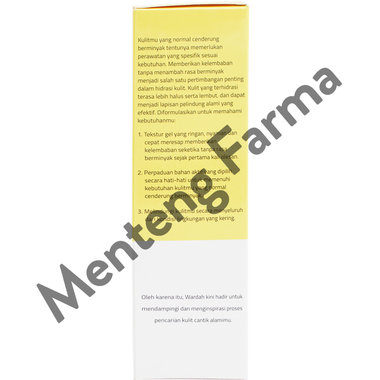 Wardah Nature Daily Witch Hazel Purifying Moisturizer Gel 40 ML - Menteng Farma