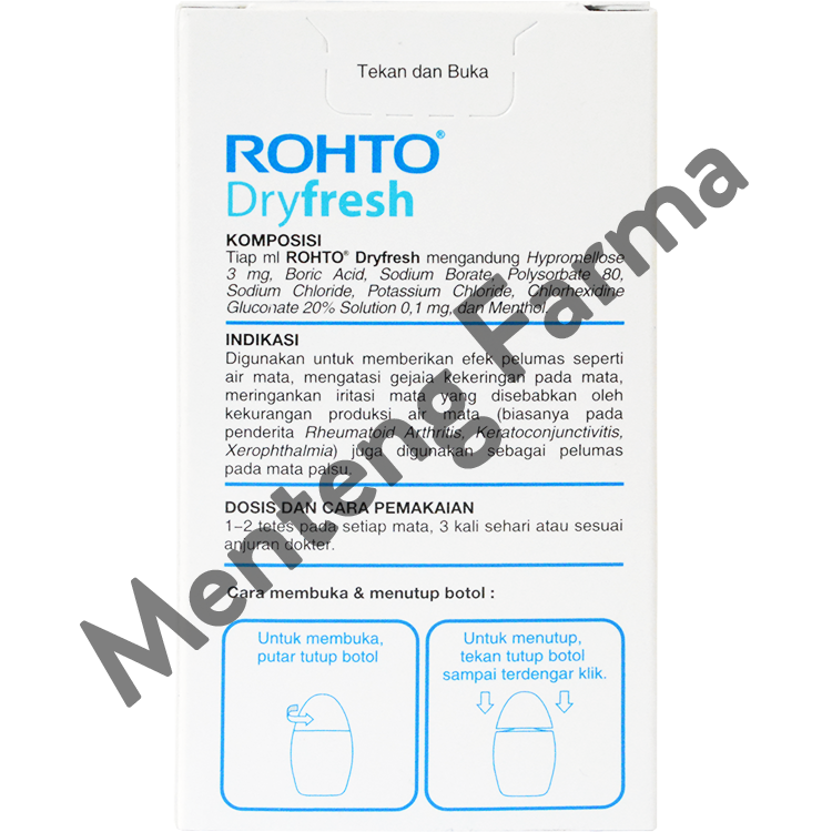 Rohto Dry Fresh 7 mL - Obat Tetes Mata Kering - Menteng Farma