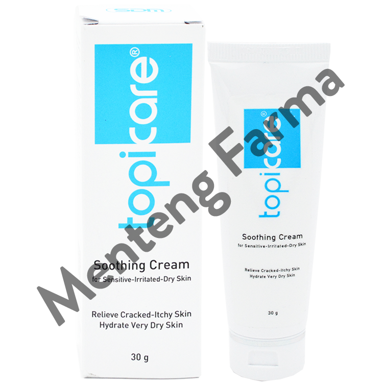 Topicare Soothing Cream 30 Gr - Krim Pelembab Kulit Kering Atopik - Menteng Farma