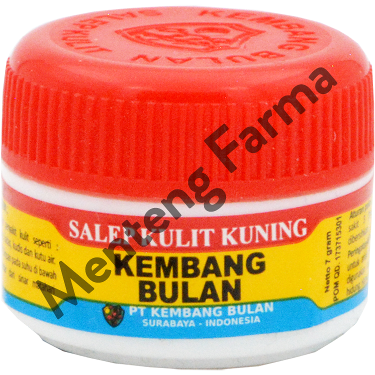 Salep Kulit Kuning Kembang Bulan 7 Gr - Salep Gatal, Jerawat, Panu, Kadas, Kudis, Kutu Air - Menteng Farma