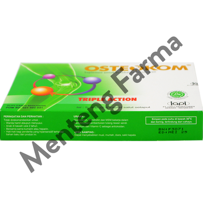 Osteokom 30 Kaplet - Suplemen Kesehatan Tulang dan Sendi - Menteng Farma
