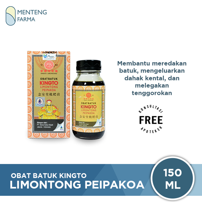 Obat Batuk Kingto Limontong Peipakoa - Menteng Farma