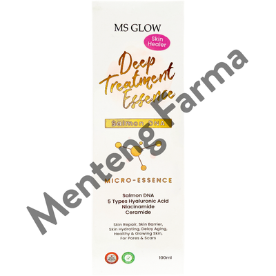 Ms Glow Deep Treatment Essence Salmon DNA 100 mL - Menteng Farma