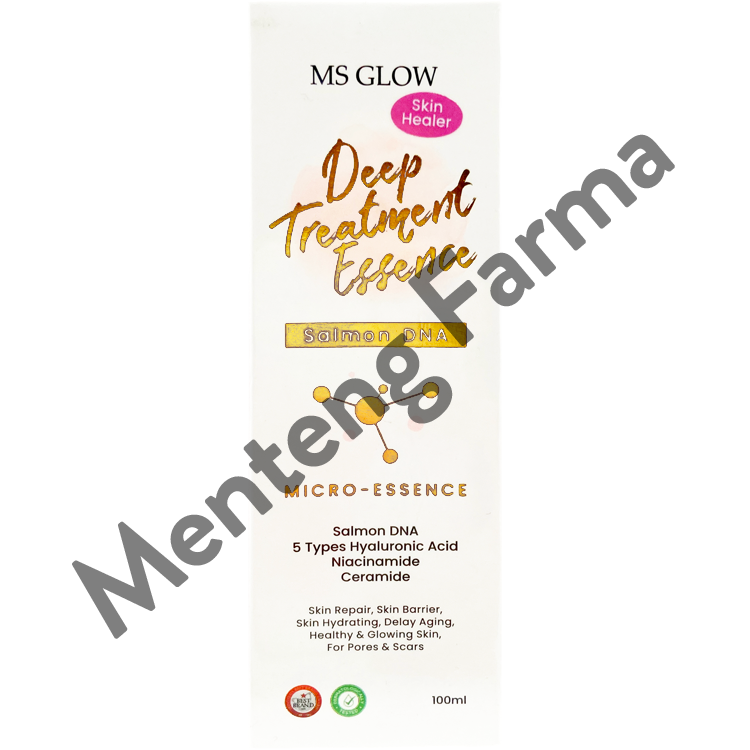 Ms Glow Deep Treatment Essence Salmon DNA 100 mL - Menteng Farma