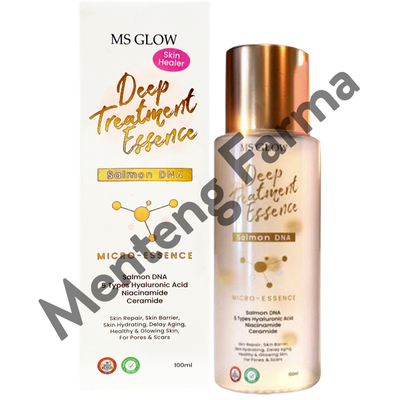 Ms Glow Deep Treatment Essence Salmon DNA 100 mL - Menteng Farma