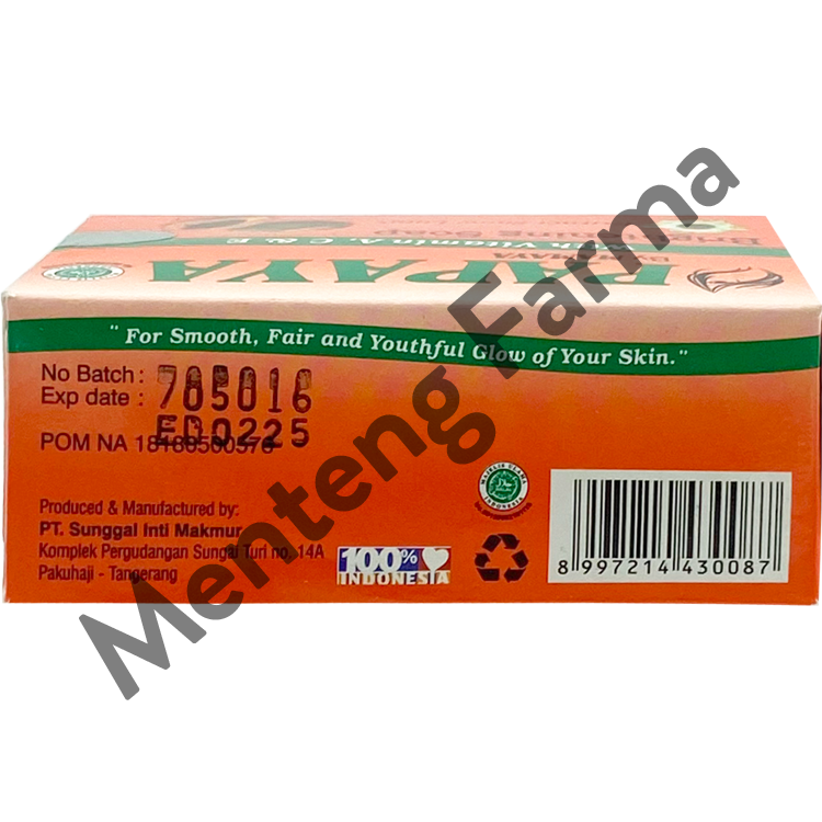 Sabun Papaya By Mamaya Anti Acne Soap 135 gr - Menteng Farma