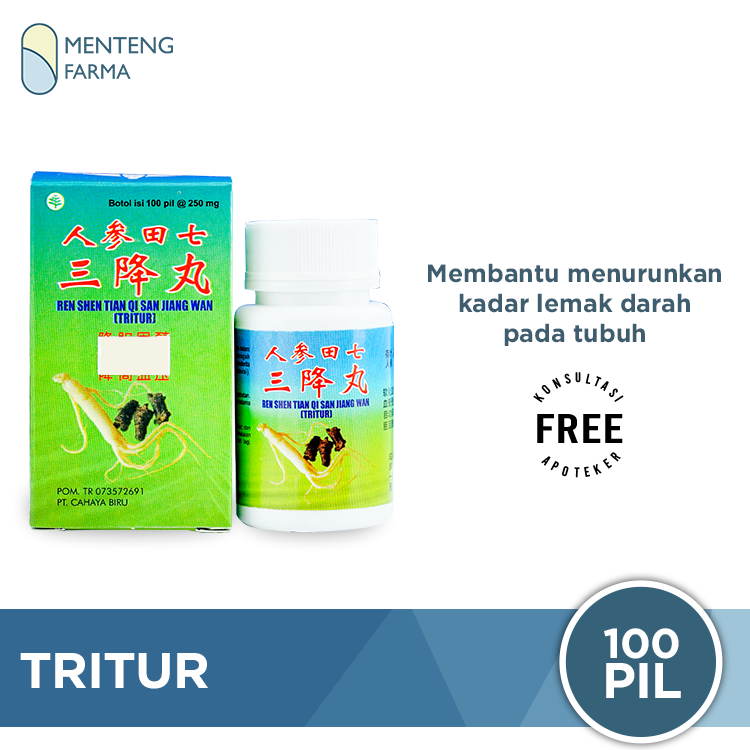 Ren Shen Tian Qi San Jiang Wan (Tritur) - Menteng Farma