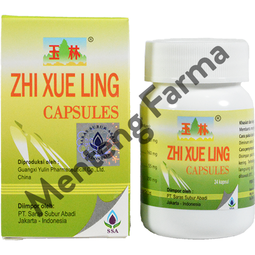 Zhi Xue Ling Capsule - Menghentikan Pendarahan Wasir / Melahirkan - Menteng Farma