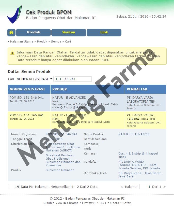 Natur-E Advanced - Suplemen Kesehatan Kulit dan Penyubur Kandungan - Menteng Farma