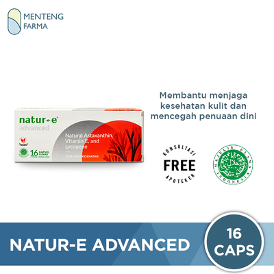 Natur-E Advanced - Suplemen Kesehatan Kulit dan Penyubur Kandungan - Menteng Farma