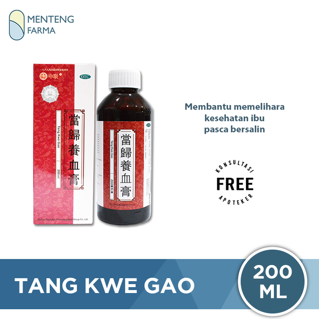 Tang Kwe Gao - Suplemen Wanita Pasca Melahirkan, Penambah Darah, DBD - Menteng Farma