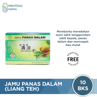 Jamu Panas Dalam (Qing Liang Cha / Liang Teh) - Menteng Farma