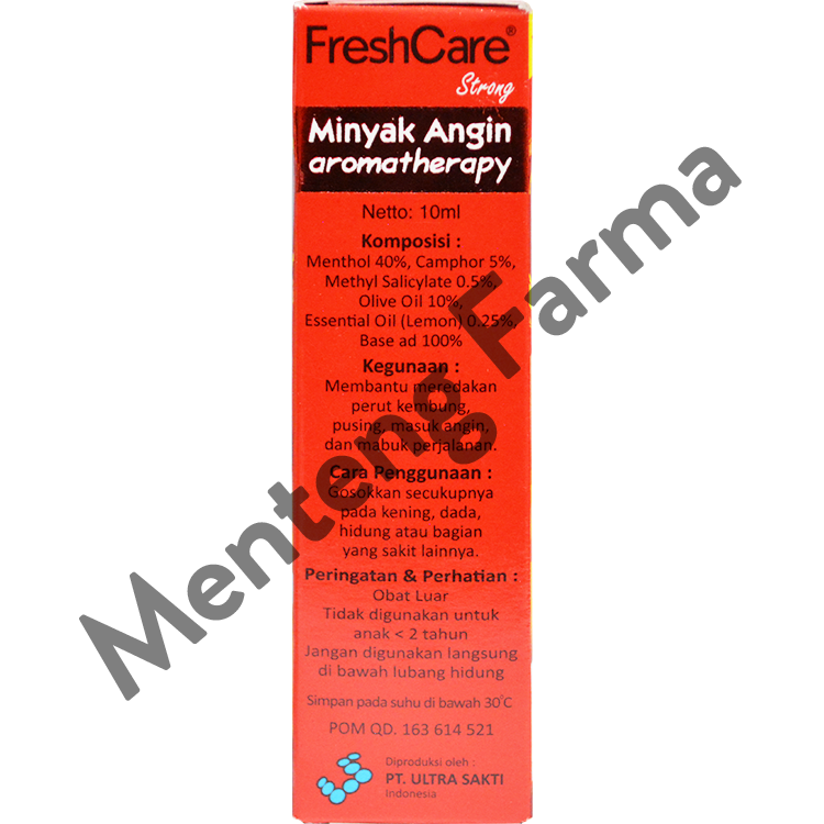 FreshCare Aromatheraphy Hot - Atasi Gejala Masuk Angin, Flu, Pegal - Menteng Farma